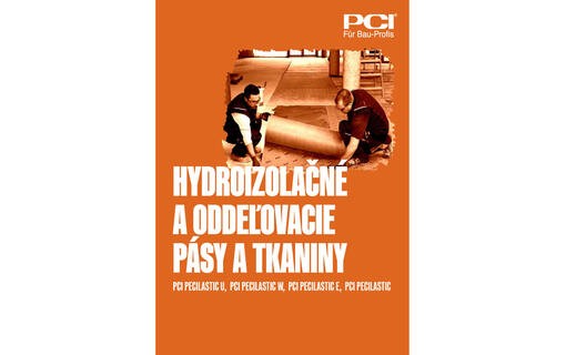 Hydroizolačné a oddeľovacie pásy a tkaniny