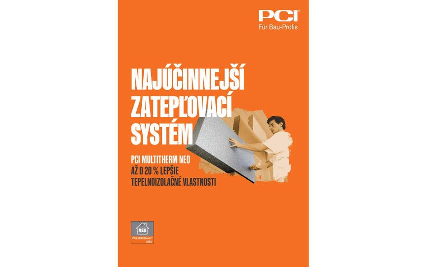 Najúčinnejší zatepľovací systém PCI MultiTherm NEO